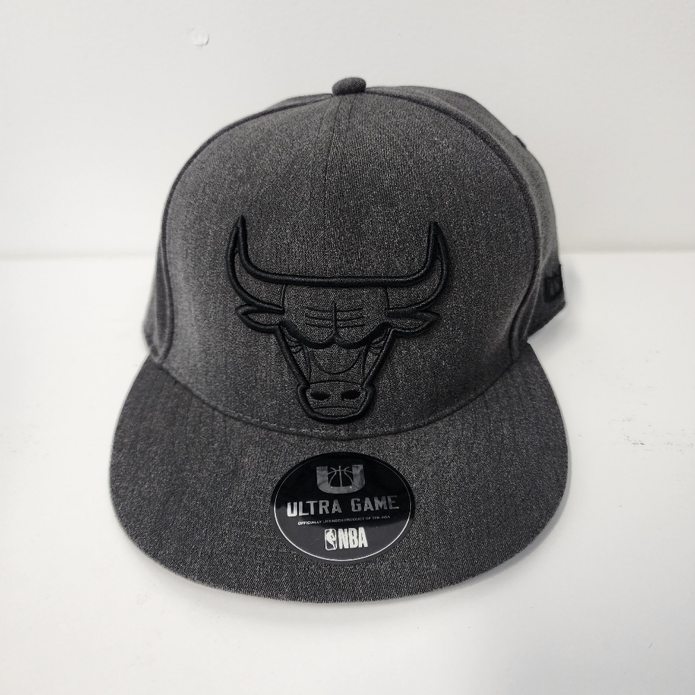 Chicago Bulls Snap Back Hat. NBA Ultra Game Snap Back Hat.